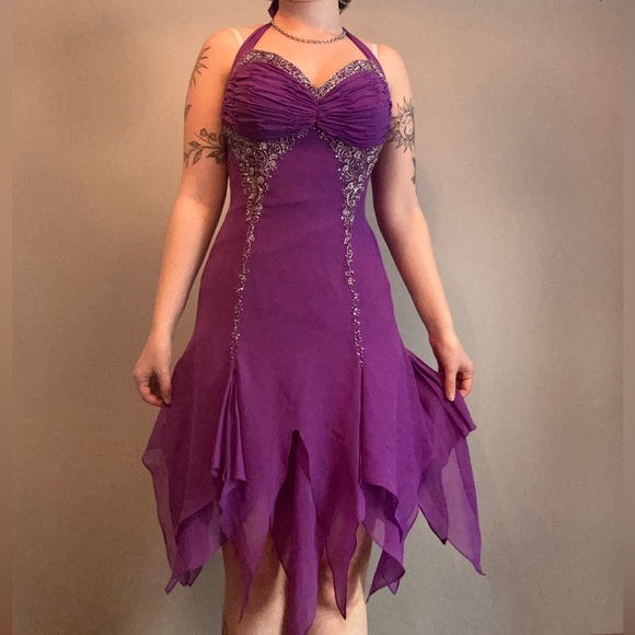 Demetrios Dresses & Skirts - Y2K fairy 2000s beaded dress